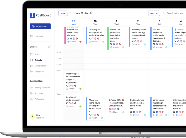 Social Media Management Tool