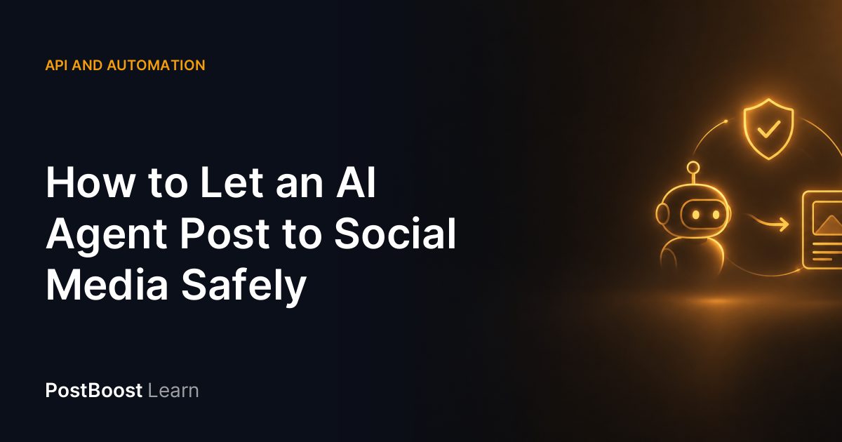 An AI assistant hands a drafted social media post to a person, who approves it before it reaches the publishing calendar